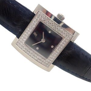 Authentic! Vintage Audemars Piguet 18k White Gold 1.15ct Diamond Ladies Watch